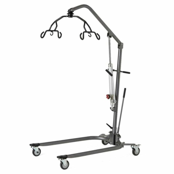 Manual hydraulic patient lift