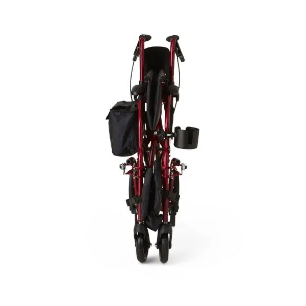 TRANSLATOR,ROLLATOR/TRANSPORT CHAIR,RED