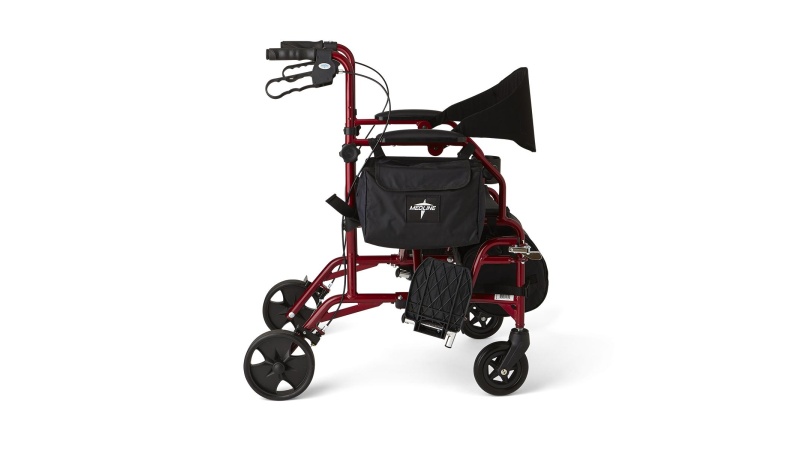 TRANSLATOR,ROLLATOR/TRANSPORT CHAIR,RED