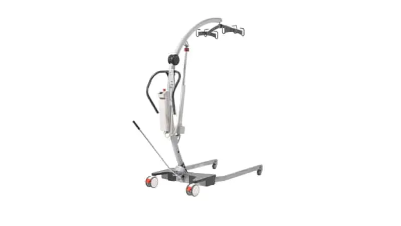 LEVANTAR Floor Lift, Manual Base 500 lbs