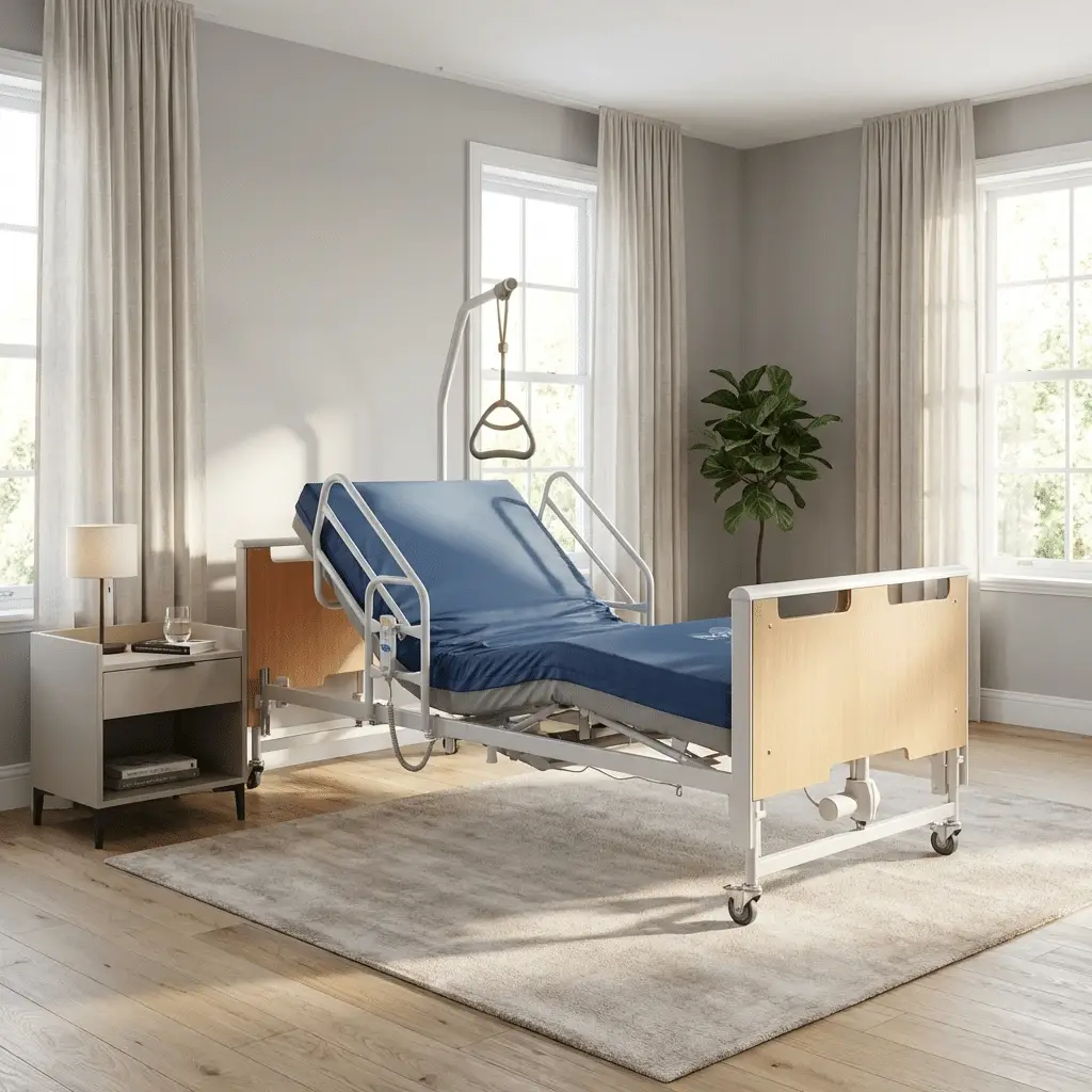 hospital bed