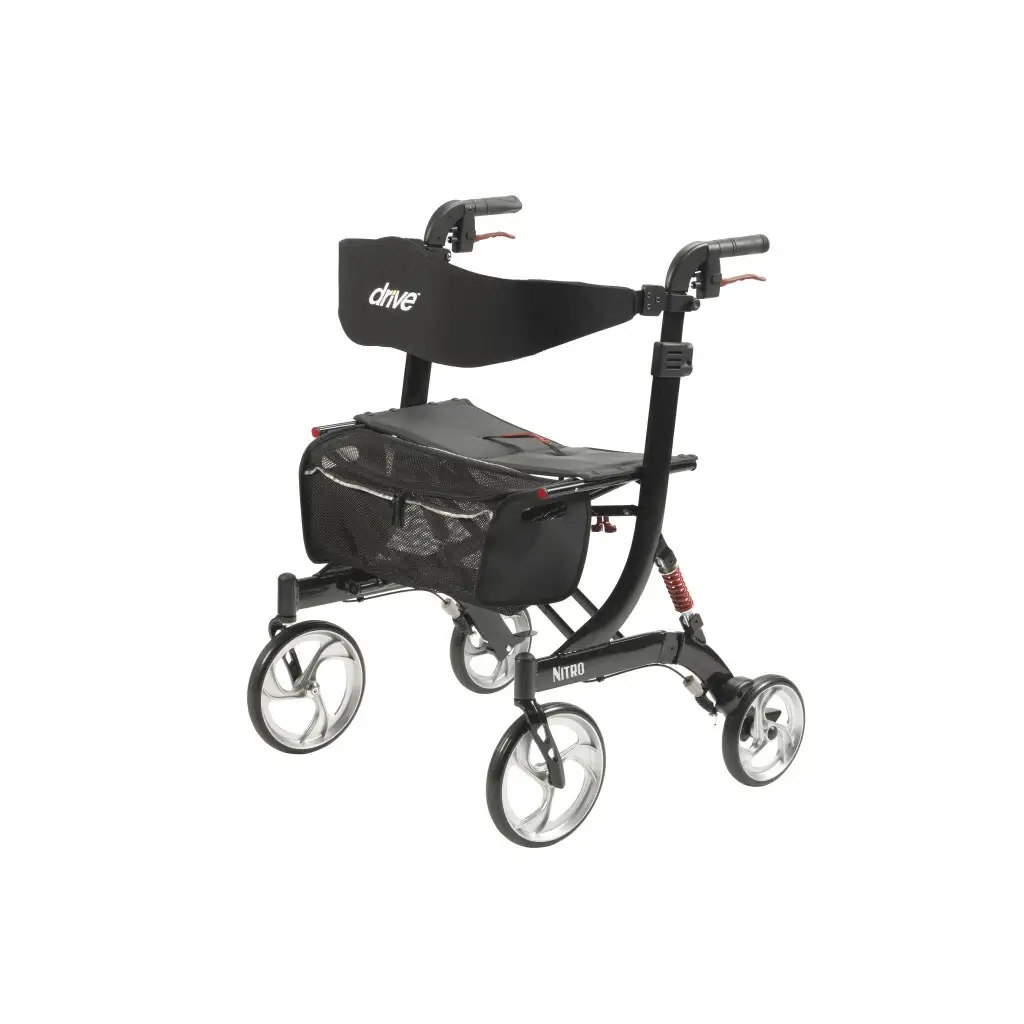 Heavy duty rollator