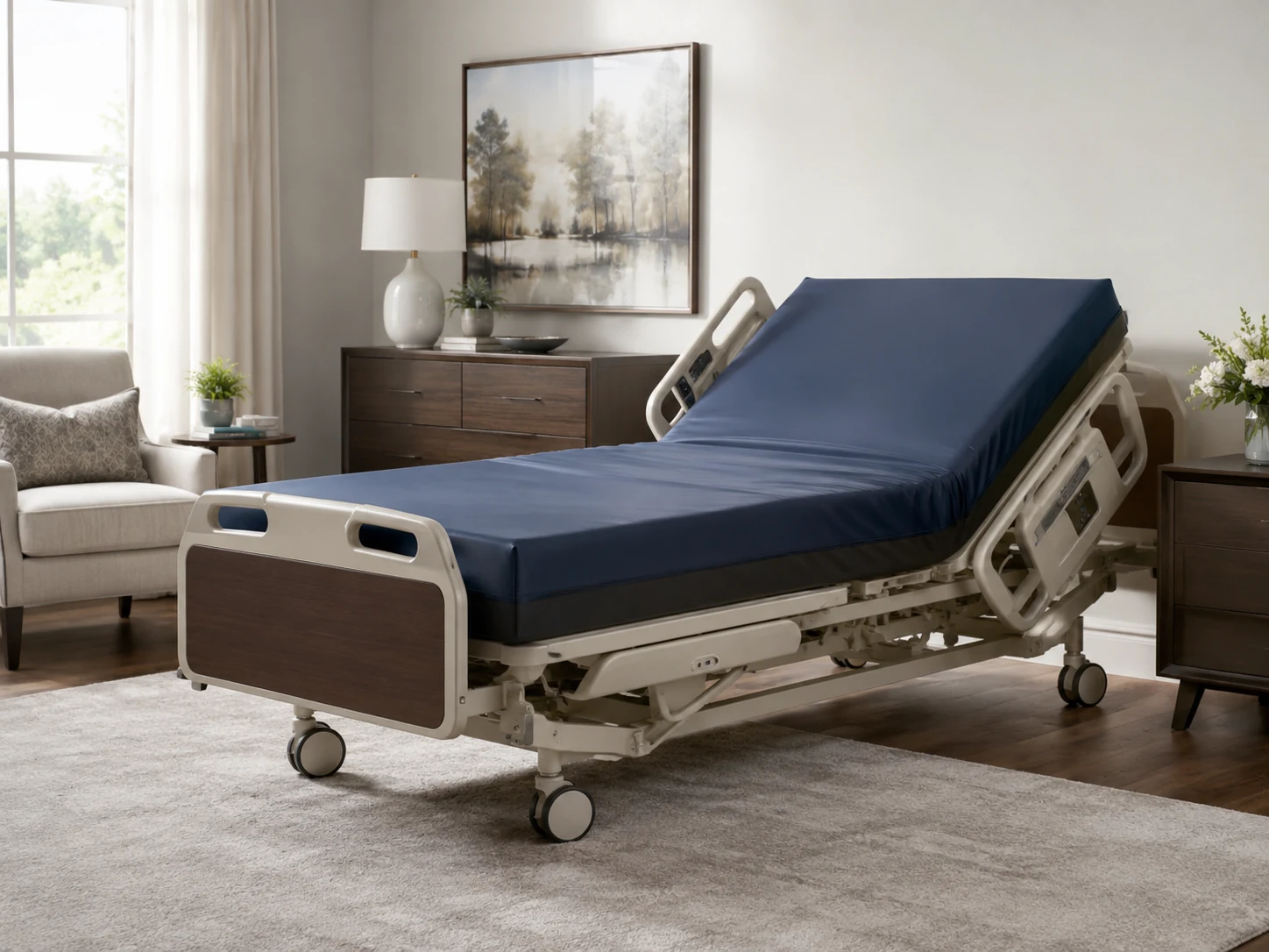 Medical mattress and pressure relief support for home care