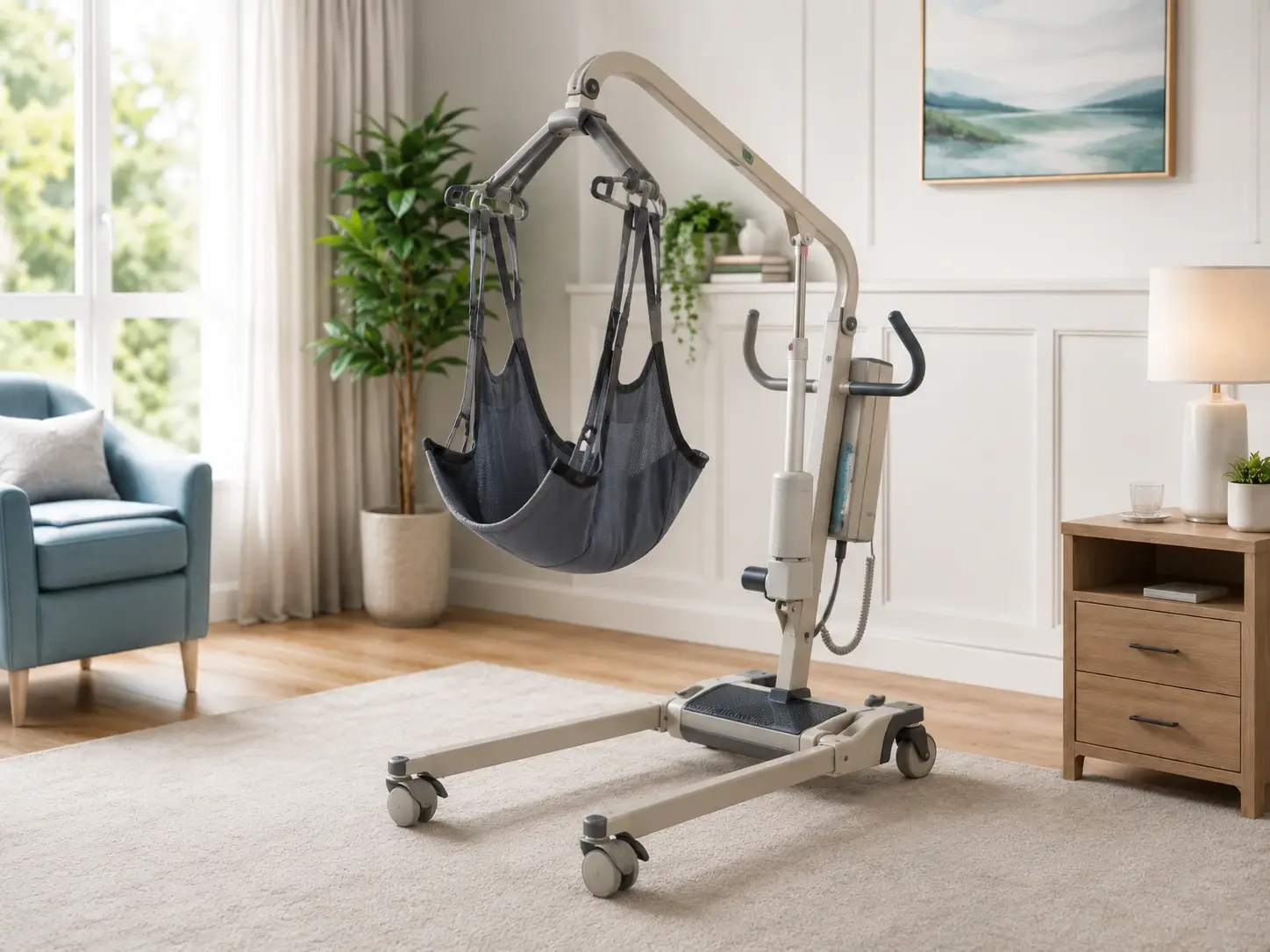 Patient lift rental for safer transfers at home
