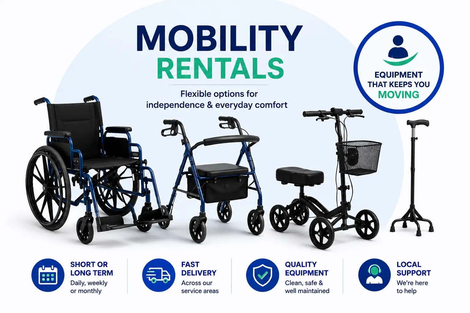 Mobility rentals