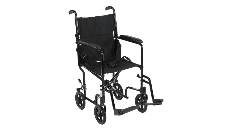 Aluminum Transport chair with 8" wheels
