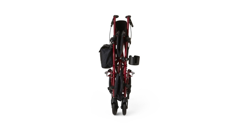 TRANSLATOR,ROLLATOR/TRANSPORT CHAIR,RED